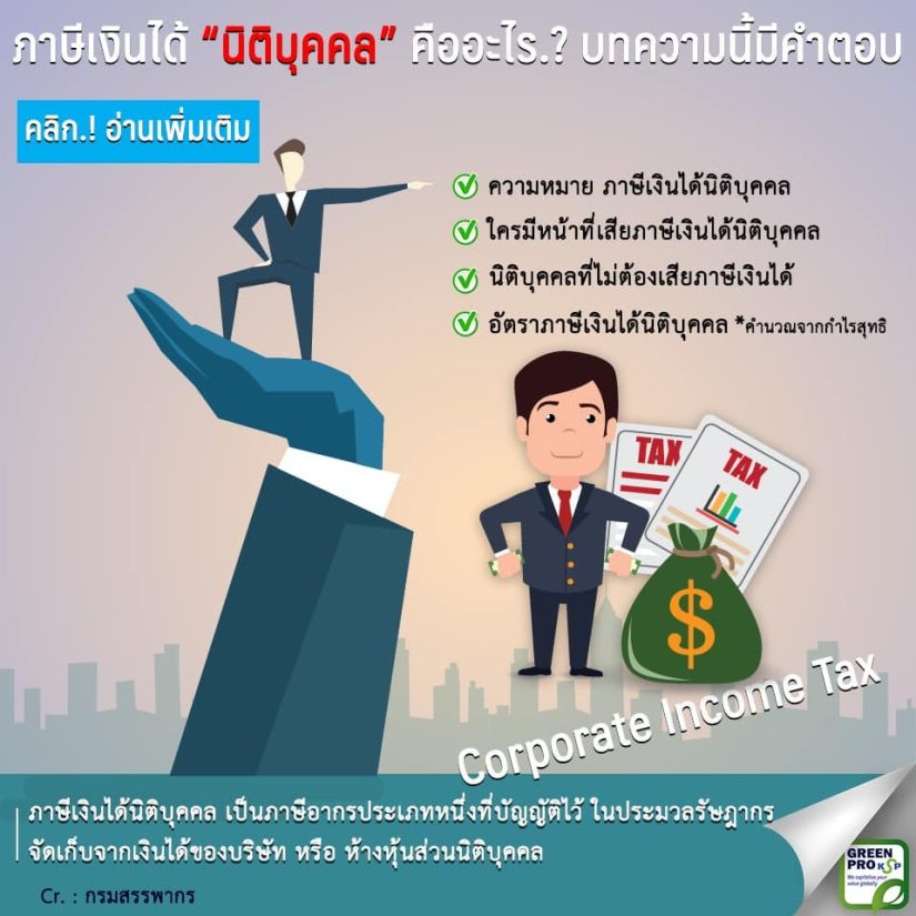 ภาษีเงินได้นิติบุคคล คืออะไร บทความนี้มีคำตอบ